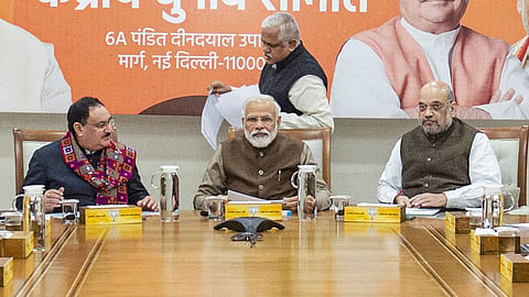 जेपी नड्डा, PM मोदी और अमित शाह
