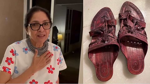 Neena gupta Slams Prada weared Kolhapuri Chappal