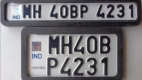 RTI activist claims rules violated in installing HSRP in old vehicles