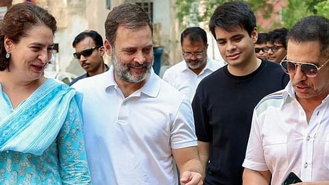 रॉबर्ट के समर्थन में उतरे राहुल गांधी, कहा- जीजा को 10 साल से परेशान कर रही ईडी