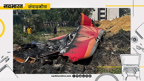 ड्रीमलाइनर विमान हादसा