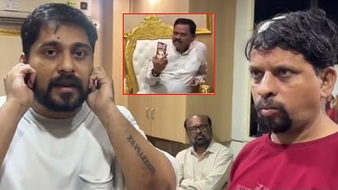 पहले मांफी मंगवाई फिर शिवसैनिक से पिटवाया, उद्धव के पूर्व सांसद का कांड- VIDEO