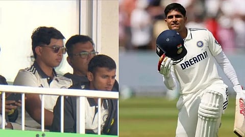 एजबेस्टन में गिल की ऐतिहासिक पारी के गवाह बने वैभव सूर्यवंशी, स्टैंड में आए नजर