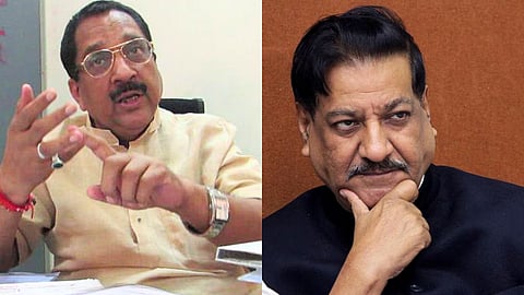 भाजपा नेता राज पुरोहित, कांग्रेस नेता पृथ्वीराज चव्हाण