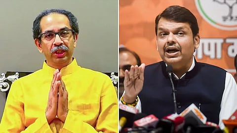 सीएम फडणवीस , उद्धव ठाकरे (pic credit; social media)