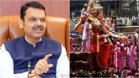 सीएम फडणवीस, गणेशोत्सव (pic credit; social media)