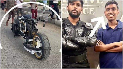 AI बाइक गरुड़: सूरत के छात्रों की अनोखी खोज, साइंस-फिक्शन जैसी झलक