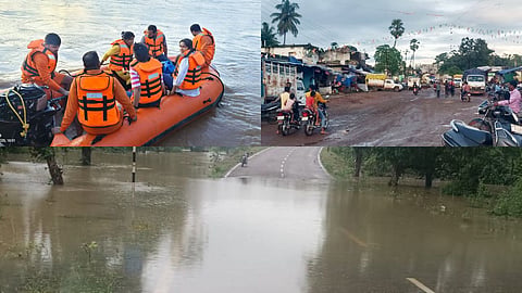 Gadchiroli News: पिछले दो दिनों तक जिले में हो रही मूसलाधार बारिश बुधवार को कुछ हद तक कम हो गयी। ऐसा होने के बाद भी जिले में अब भी बाढ़ की स्थिति कायम होकर जिले के 8 मार्ग बंद है।