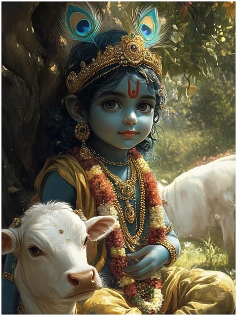 भगवान कृष्ण से प्रेरित होकर रखें बच्चों के ये नाम