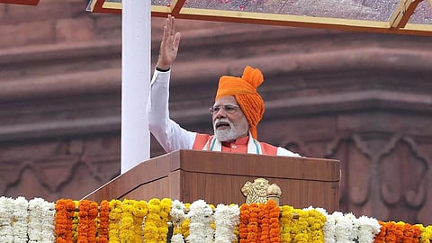 Narendra Modi at Red Fort