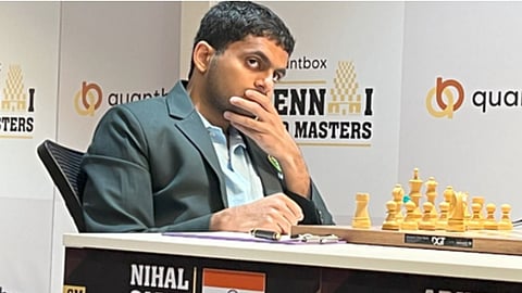 चेन्नई ग्रैंड मास्टर्स 2025: निहाल सरीन ने कर दिया उलटफेर, अर्जुन एरिगैसी को हराया