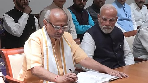 CP Radhakrishnan filed nomination for the post of Vice President, PM Modi proposed his name