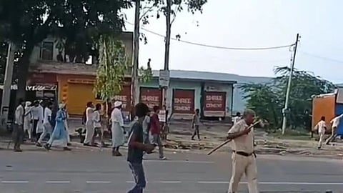 haryana nooh road violence..controlled by local police