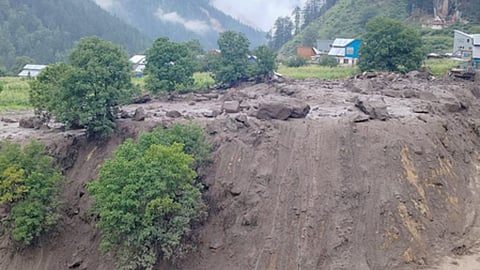 jammu Kishtwar tragedy, a natural disaster.