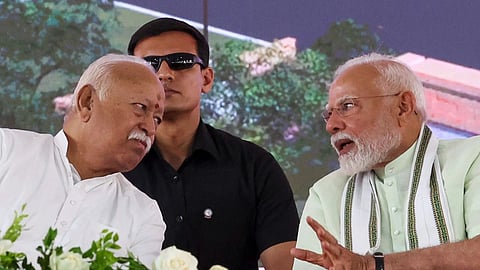 mohan bhagwat and narendra modi