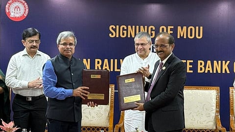 Railways sign MoU with SBI for enhanced insurance benefits to its employees