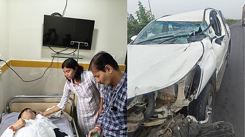 Bhandara-Gondia MP Prashant Padole Road Accident