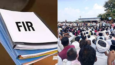 आंदोलनकारियों पर मामला दर्ज