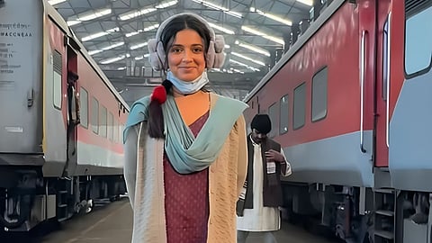 देसी अवतार में दिखीं दिव्या खोसला, एक चतुर नार का BTS वीडियो बना चर्चा का विषय