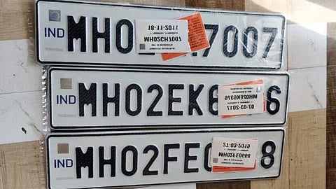 HSRP Number Plate