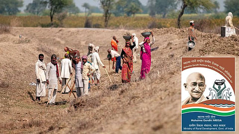 547 ग्राम पंचायतों में मनरेगा के काम ठप