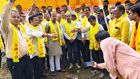 OBC aggressive on Maratha reservation protest burn GO in Gondia