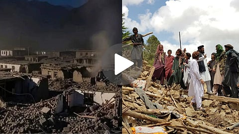 अफगानिस्तान में खौफनाक तबाही का मंजर... अब तक 622 की मौत, इन 4 VIDEO में देखें भूकंप की भयावहता