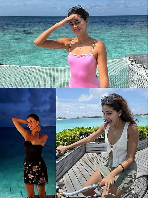 ananya panday maldives vacation