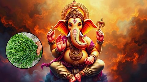 गणपति को 21 दूर्वा चढ़ाने का रहस्य