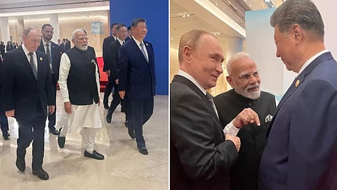 बदलेगा एशिया का समीकरण! मोदी-जिनपिंग-पुतिन एक साथ, SCO के मंच पर दिखा ताकतवर ‘ट्रायो डिप्लोमेसी’