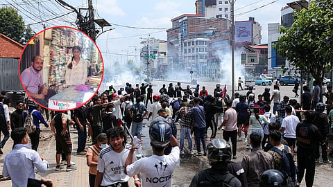 nepal zen G protest