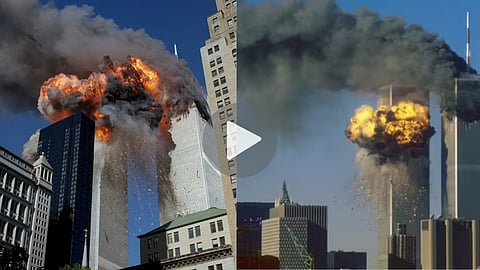 जिंदा जल गए थे 2900 लोग... अमेरिका के इतिहास का आज काला दिन, देखें 24 साल पहले 9/11 का भयावह VIDEO