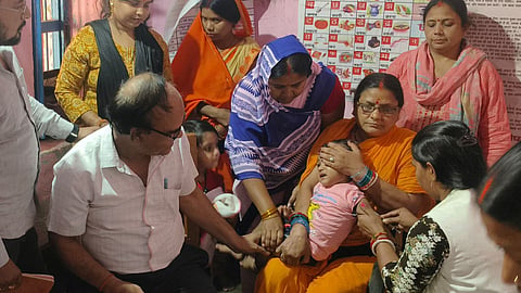 ठाणे में बच्चों के लिए खसरा-रूबेला टीकाकरण (pic credit; social media)