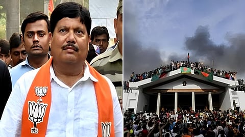 west-bengal-bjp-leader-arjun-singh-controversial-statement-on-nepal-sparks-row-with-tmc