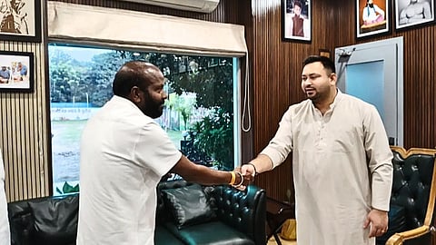 महागठबंधन में नई ताकत की एंट्री! करनी छाप पार्टी को 3 सीटों का ऑफर, सहरसा से चुनाव लड़ेंगे IP गुप्ता