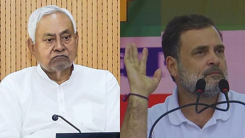 'नीतीश के चेहरे का इस्तेमाल...रिमोट कंट्रोल भाजपा के हाथ', मुजफ्फरपुर रैली में राहुल ने बोला हमला