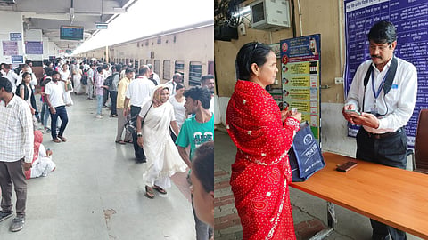 Nagpur Railway Station: धम्मचक्र प्रवर्तन दिवस पर नागपुर रेलवे स्टेशन में रिकॉर्ड लोगों ने उपस्थिति दर्ज कराई। इस साल नागपुर और अजनी रेलवे स्टेशन में 2.50 लाख अनुयायी उतरे।