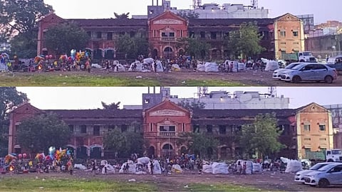 ऐतिहासिक मैदान अब घूमंतुओं का बना पिकनीक स्पॉट