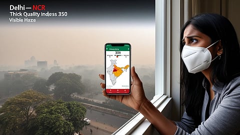 Delhi-NCR की सांस हुई जहरीली AQI 350 पार, जानें घर बैठे कैसे चेक करें हवा की गुणवत्ता
