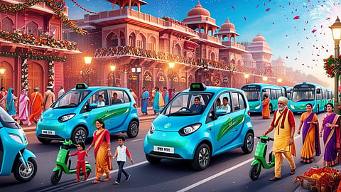भारत में EV क्रांति: त्योहारों के मौसम में प्रदूषण घटाने की नई उम्मीद