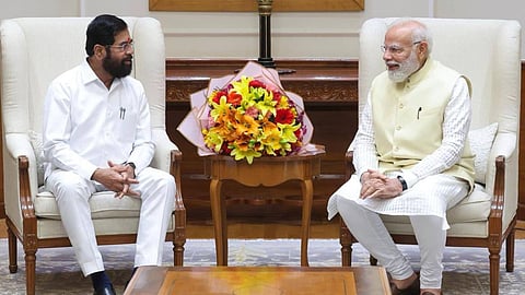 Eknath Shinde Meets PM Mod
