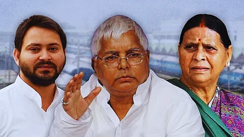 Lalu Yadav, Tejashwi Yadav And Rabri Devi