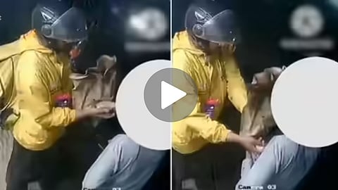 Mumbai Delivery boy viral Video
