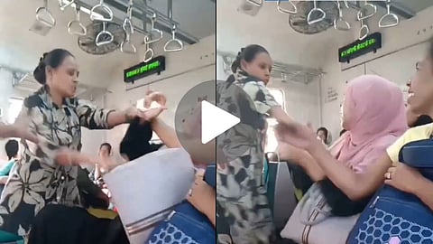 Mumbai Local Viral Video