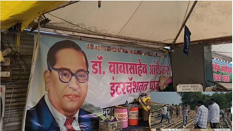 डॉ.आंबेडकर इंटरनेशनल पार्क का आंदोलन तोड़ने की कोशिश