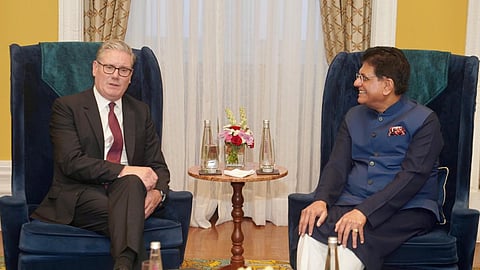 Piyush Goyal Met UK PM Keir Starmer