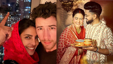 Karwa Chauth 2025: बॉलीवुड और टीवी तक, प्रियंका चोपड़ा से हिना खान तक ने मनाया त्योहार धूमधाम से