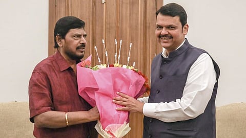 Ramdas Athwale And CM Devendra Fadnavis