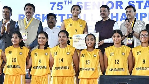 Maharashtra State Senior Inter District Basketball Tournament: नागपुर के धरमपेठ क्रीड़ा मंडल में रविवार से 75वीं महाराष्ट्र राज्य सीनियर इंटर-डिस्ट्रिक्ट बास्केटबॉल चैम्पियनशिप का उद्घाटन हुआ।