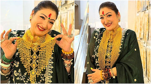 करवा चौथ पर गोविंदा ने पत्नी सुनीता को दिया गोल्डन गिफ्ट, सामने आई खूबसूरत तस्वीरें